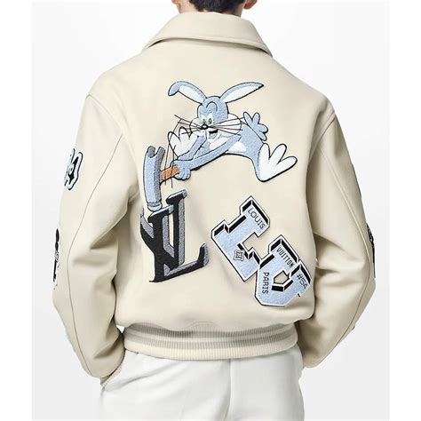 lv bunny jacket|louis vuitton cream bunny jacket.